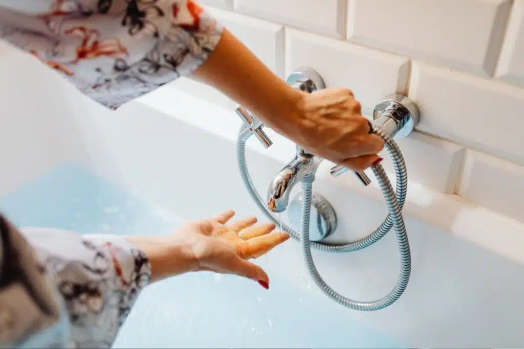Water in Bathtub Photo Credit Canva Pro Stock Image