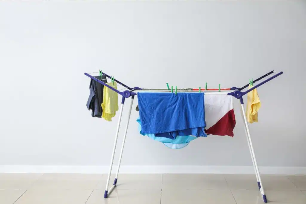 air drying clothes, laundry Photo Credit Canva Pro Stock Image
