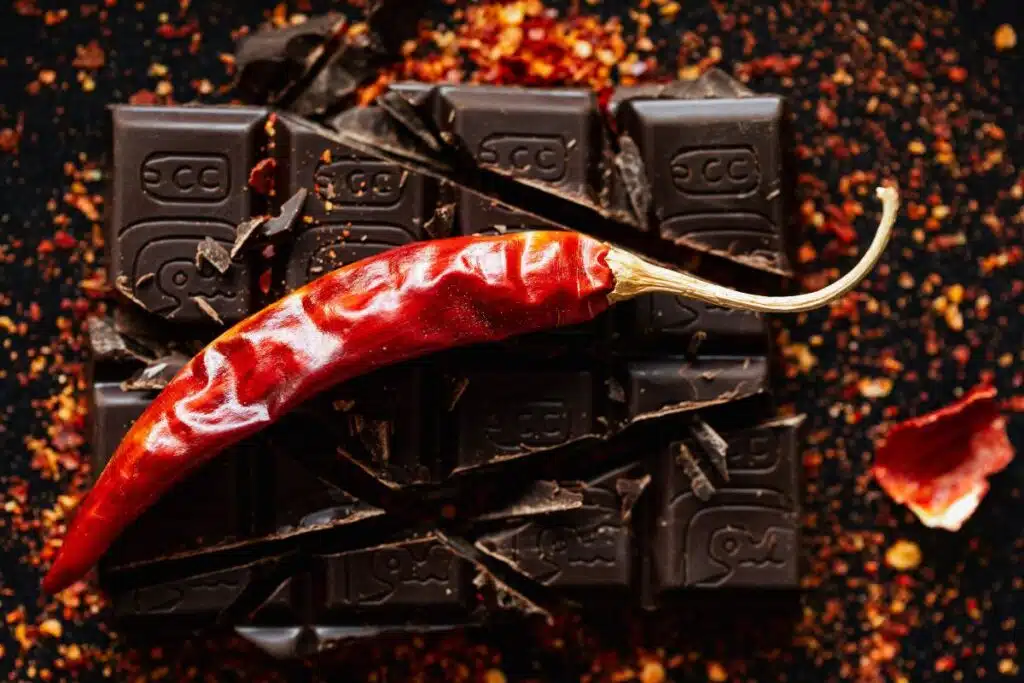 chocolate and chili powder Photo Credit Canva Pro Stock Image