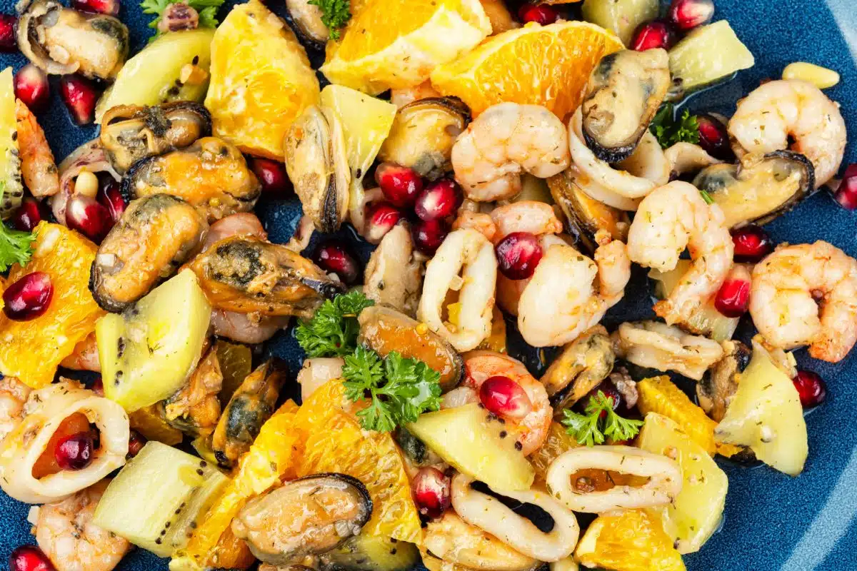 seafood salad Photo Credit Canva Pro Stock Image