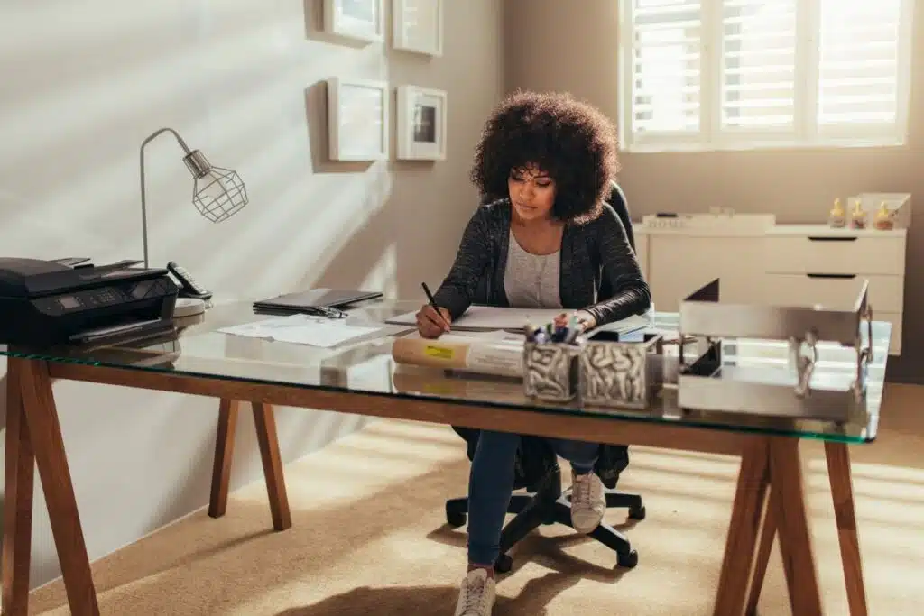 work desk offiice Photo Credit Canva Pro Stock Image