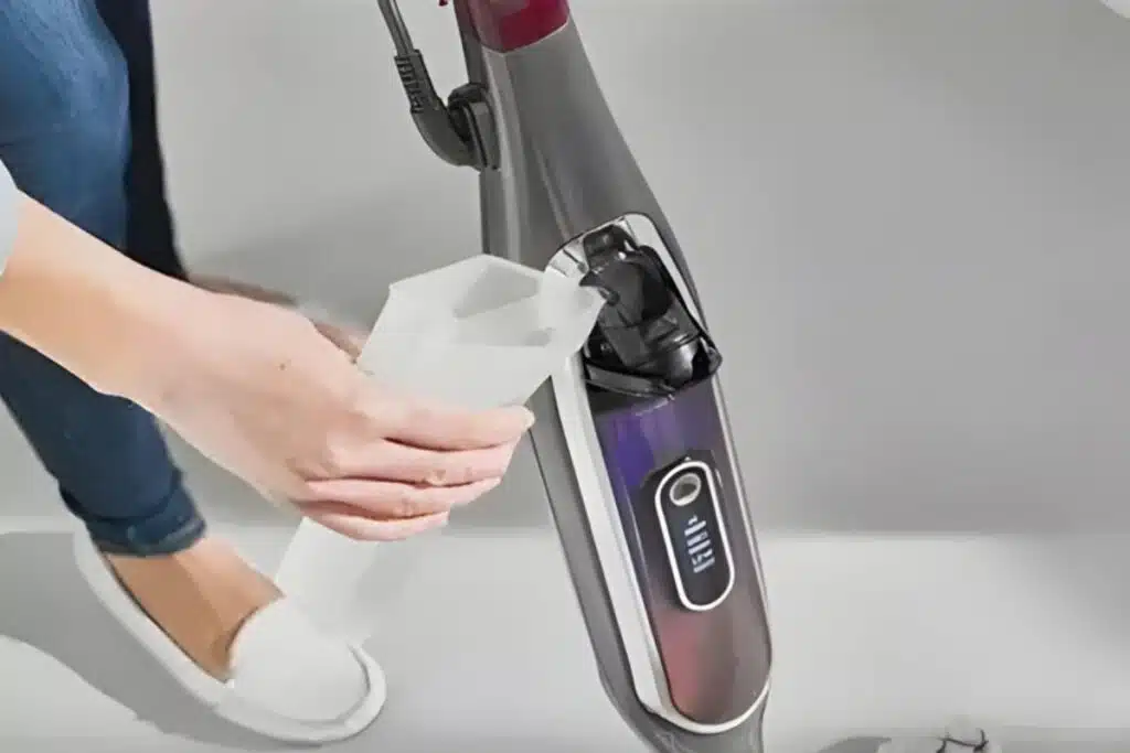 Filling Steam mop Photo Credit Best Floors