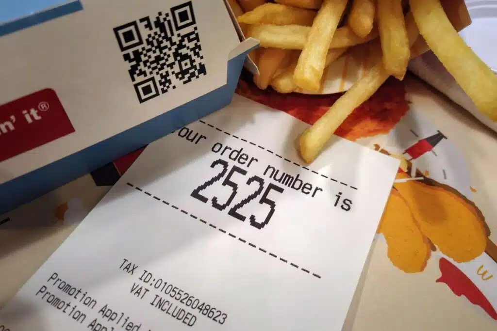 McDonalds Reciept Reward Photo Credit Daily Gag