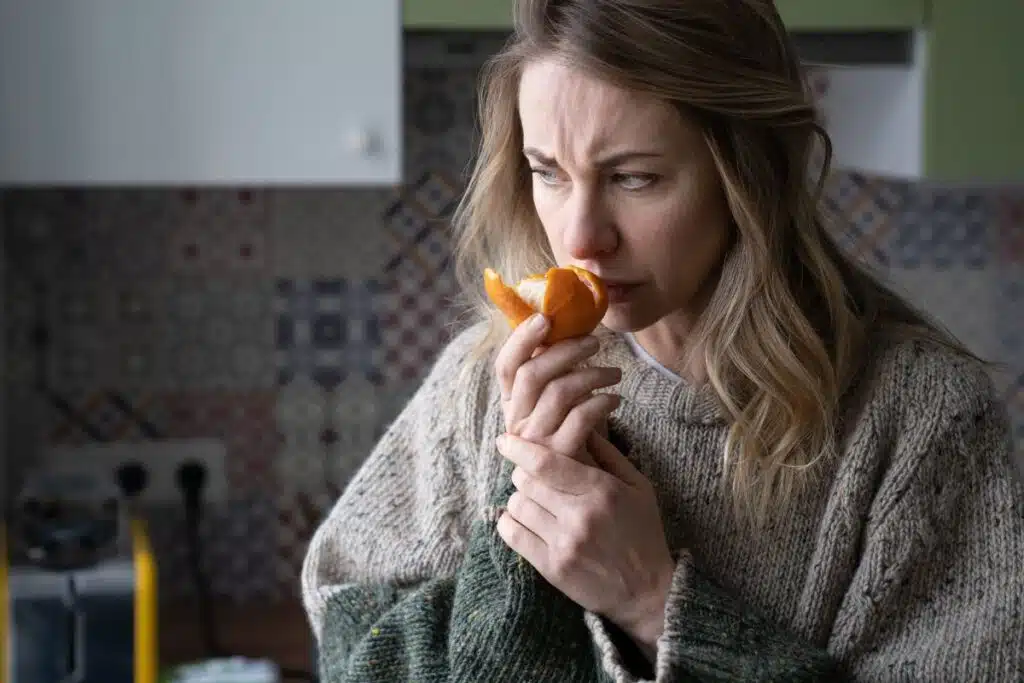 Smelling food Photo Credit Canva Pro Stock Image
