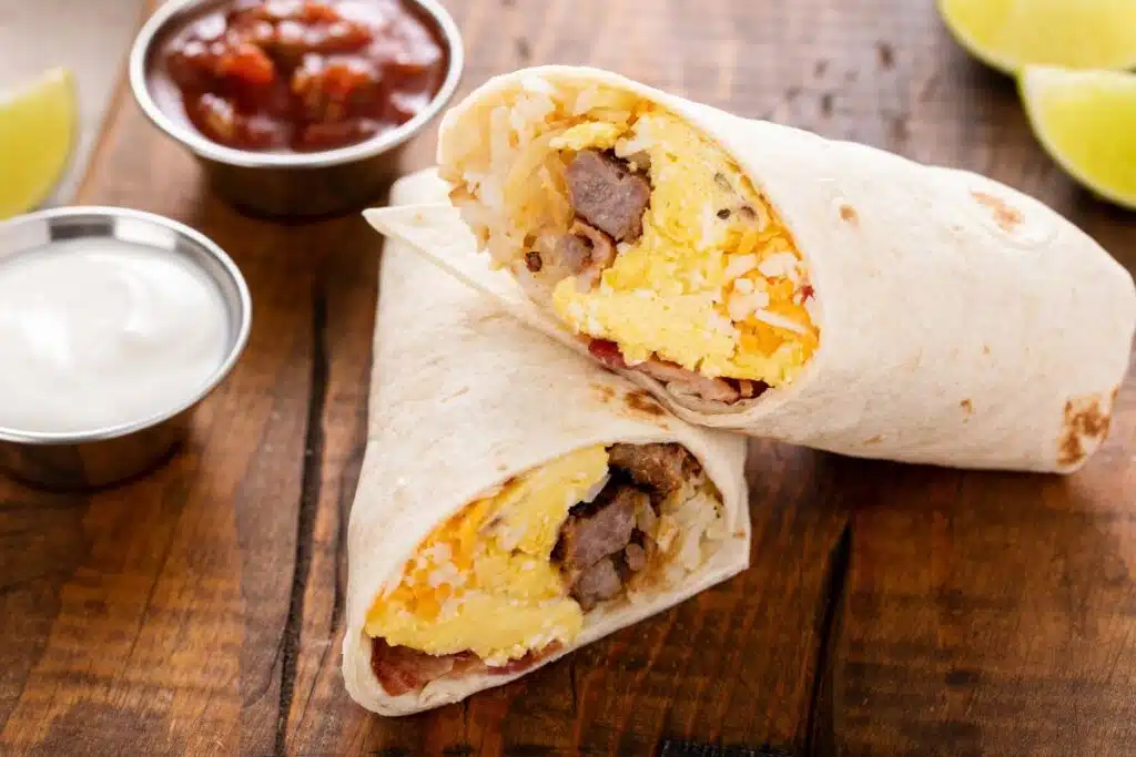 breakfast burrito Photo Credit Canva Pro Stock Image