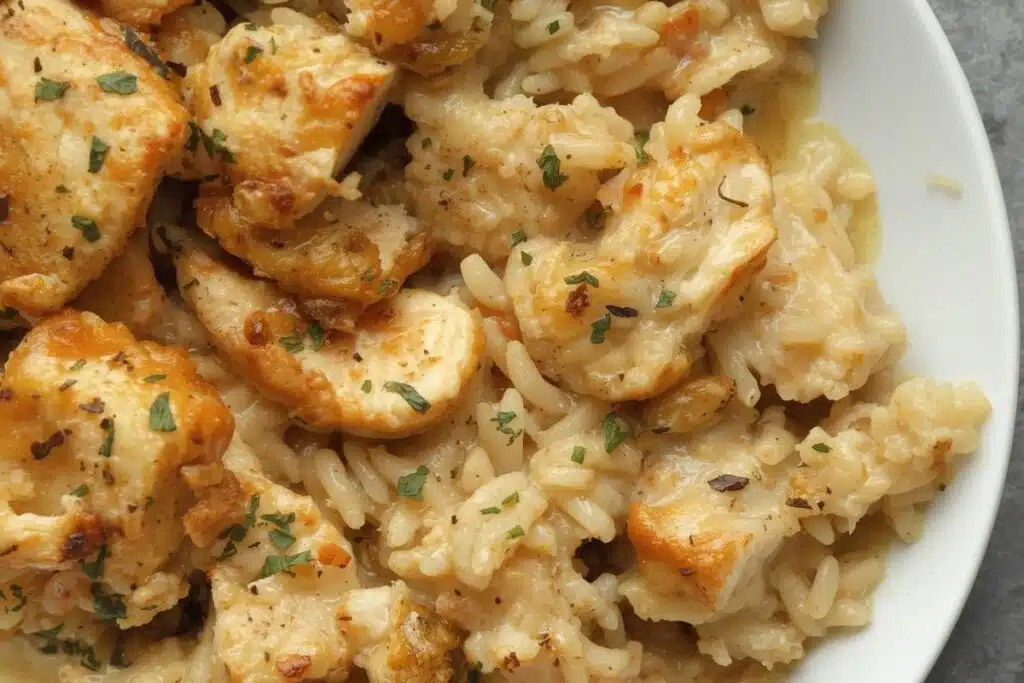 chicken and rice casserole Photo Credit Canva Pro Stock Image