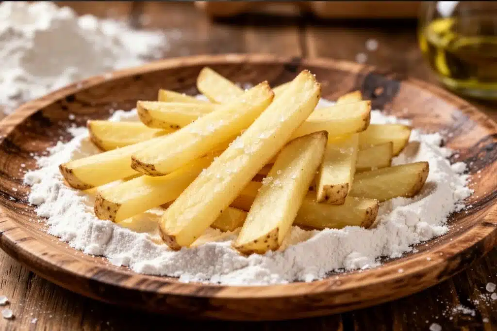 cornstarch french fries Photo Credit Canva Pro Stock Image