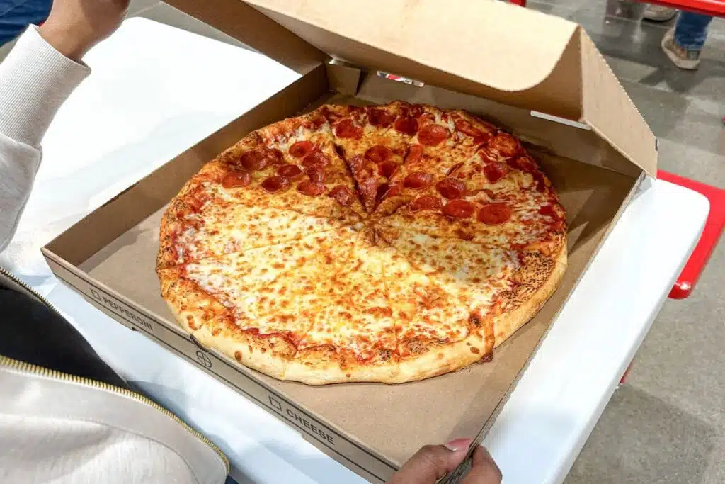 Costco Food Court Pizza Photo Credit The Krazy Coupon Lady