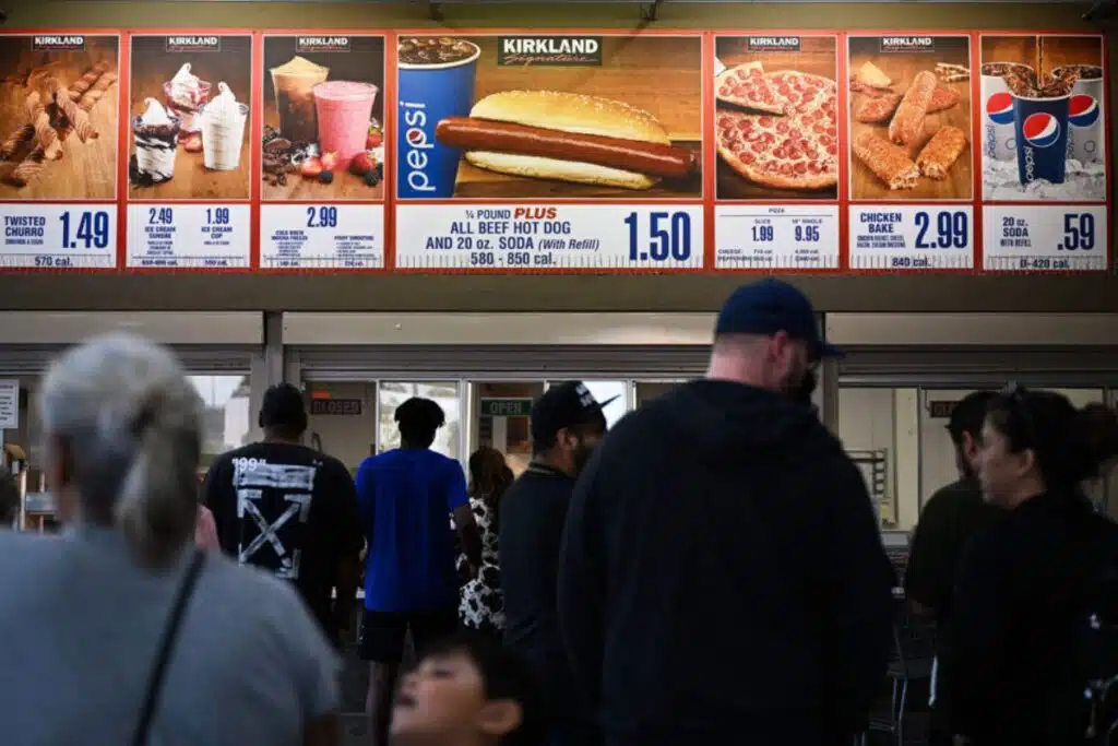 Costco Food Court rush Photo Credit Salon