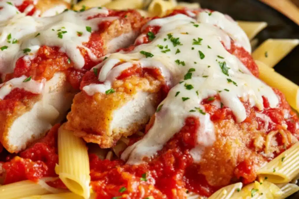 Crispy chicken Mac & Cheese Pasta Photo Credit Ruby Tuesdays