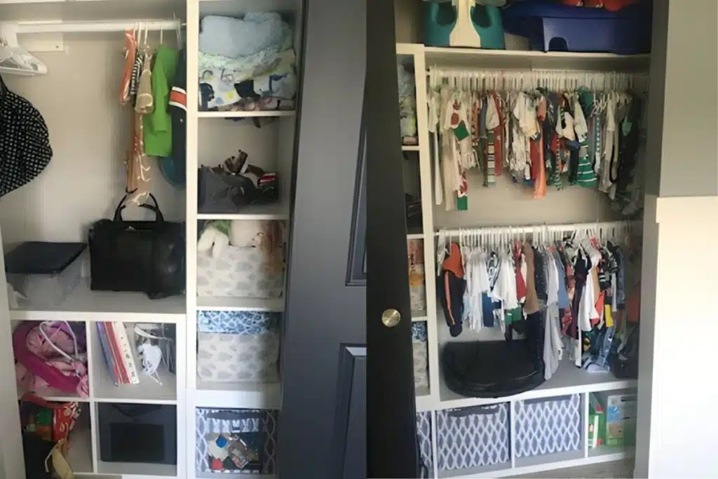 Ikea Hack Closet for babies Photo Credit Ocean Girl