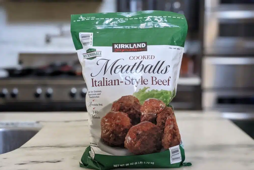 Kirkland Signature Italian Style Meatballs Photo Credit Costco Database