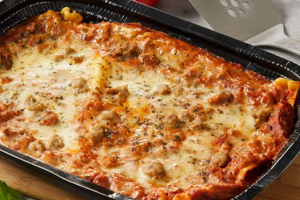 Kirkland Signature Lasagna with Beef and Italian Sausage Photo Credit Instacart