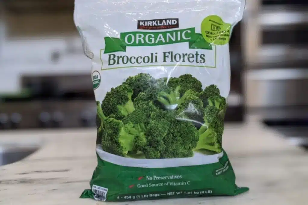 Kirkland Signature Organic Broccoli Florets Photo Credit Costco Database