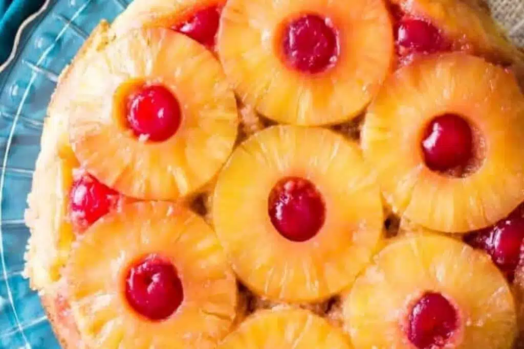 Pineapple Upside Down Cake Photo Credit Sugar Spun Run