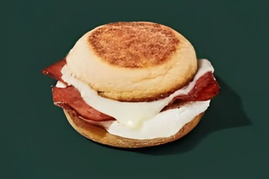 Turkey Bacon & Egg White Sandwich Photo Credit Starbucks