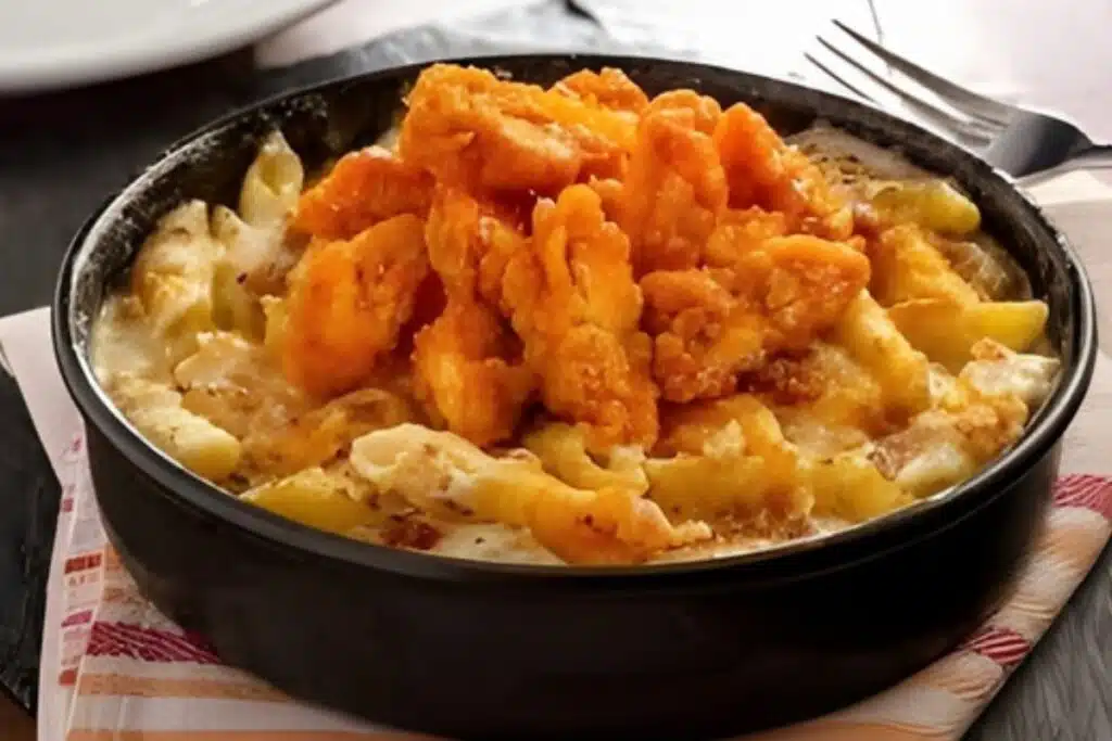 Uno’s Deep Dish Buffalo Chicken Mac & Cheese Photo Credit Uno Pizzeria & Grill