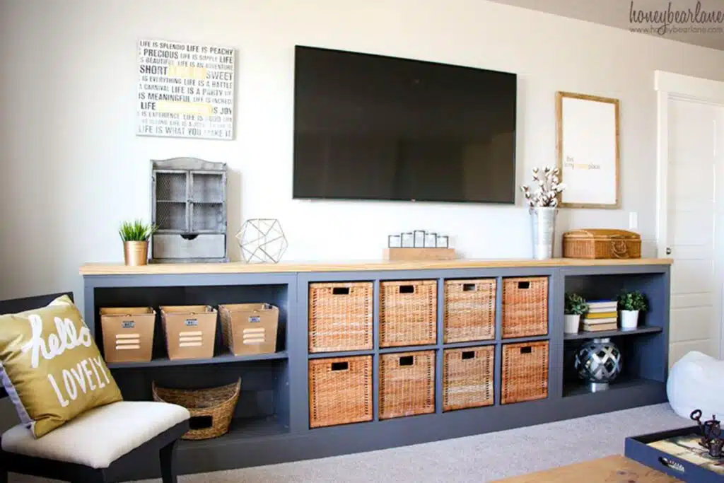 Wall Organizer Living Room Ikea Photo Credit Honey Bear Lane