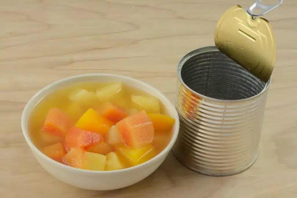 canned fruit Photo Credit Canva Pro Stock Image