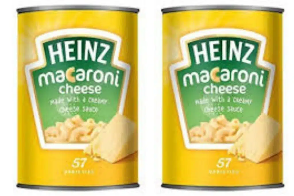 canned mac & cheese Photo Credit Bustle