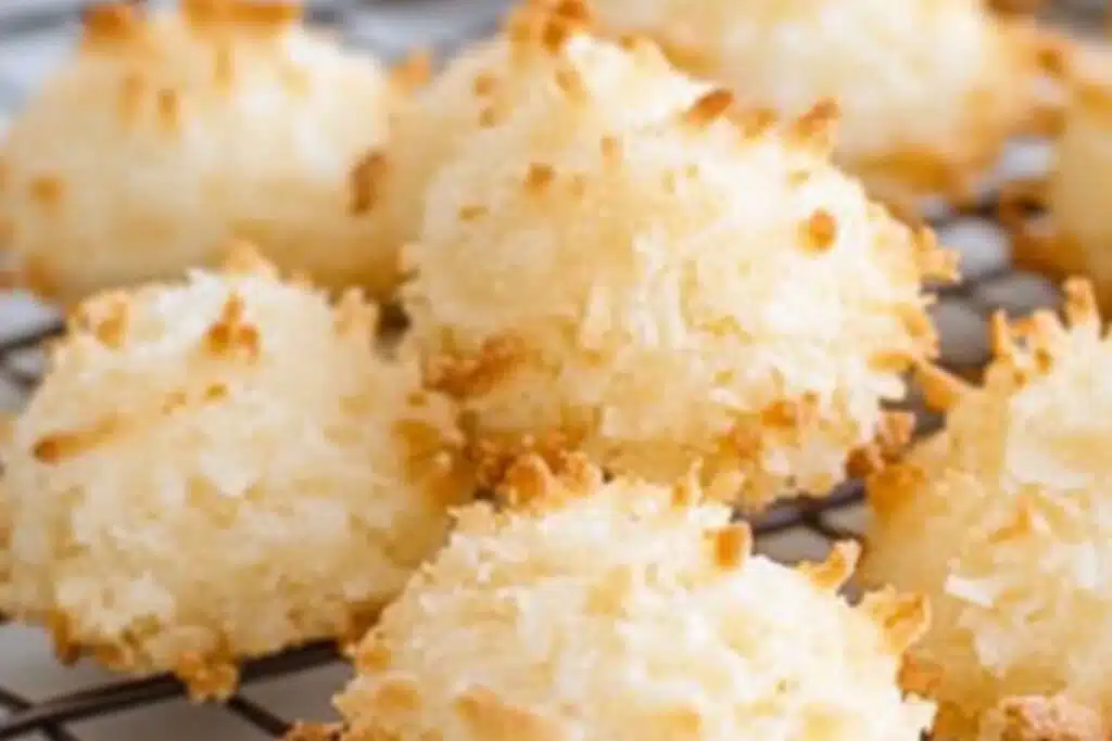 2 Ingredient Coconut Macaroons Photo Credit No Dash of Gluten