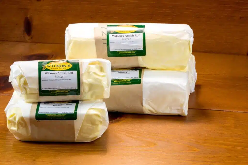 Amish butter Photo Credit Wilson Cheese