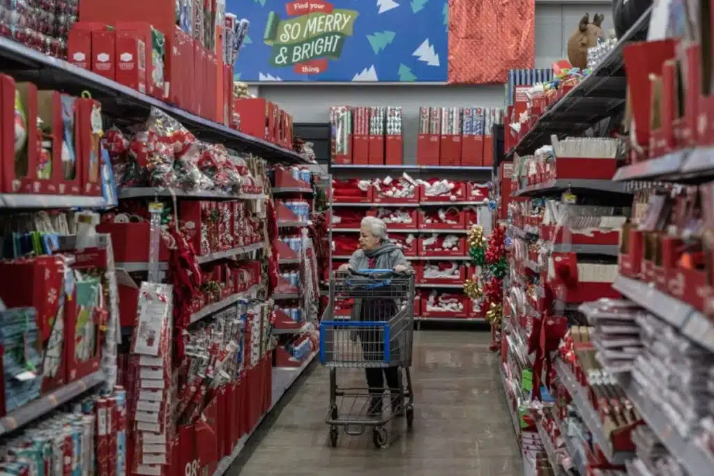 Walmart Holiday Photo Credit Bloomberg