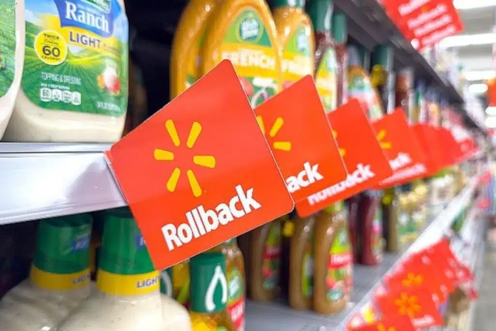 Walmart Rollbacks Photo Credit Money Digest