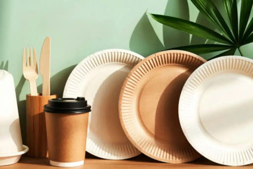 disposable plates Photo Credit Canva Pro Stock Image