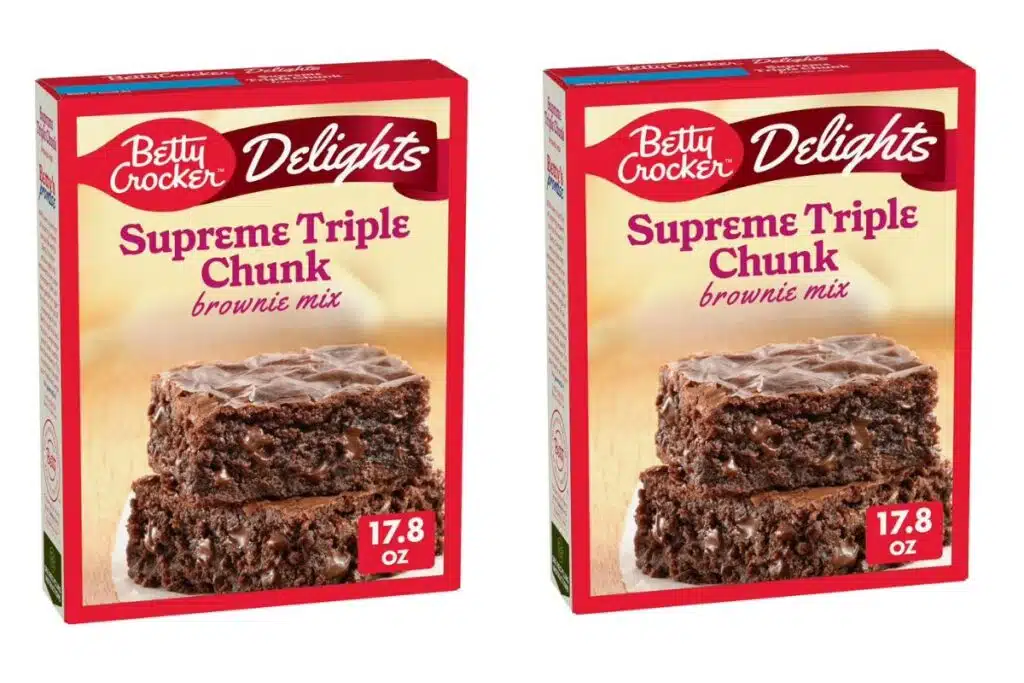 Betty Crocker Supreme Triple Chunk Brownie Mix Image Credit Betty Crocker