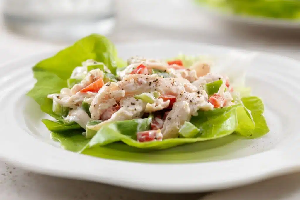 Chicken Salad Lettuce Wraps Photo Credit Canva Pro Stock Image