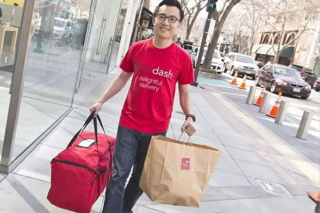 Doordash Delivery Man Photo Credit PYMNTS