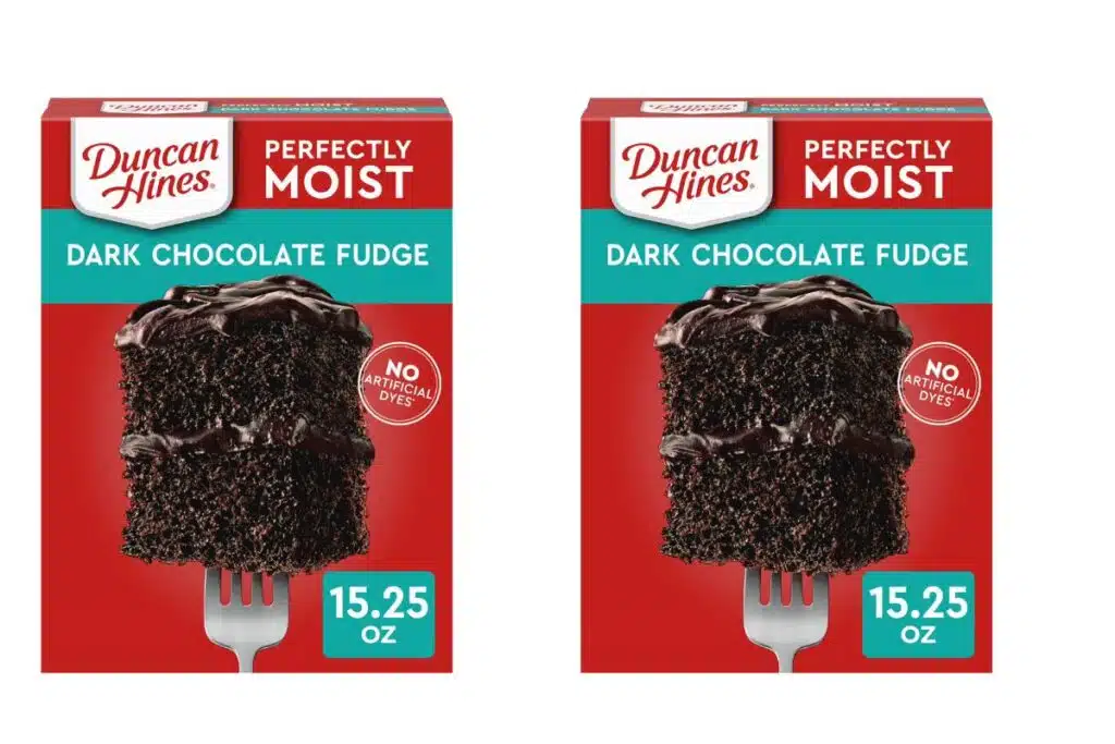 Duncan Hines Dark Chocolate Fudge Mix Image Credit Duncan Hines