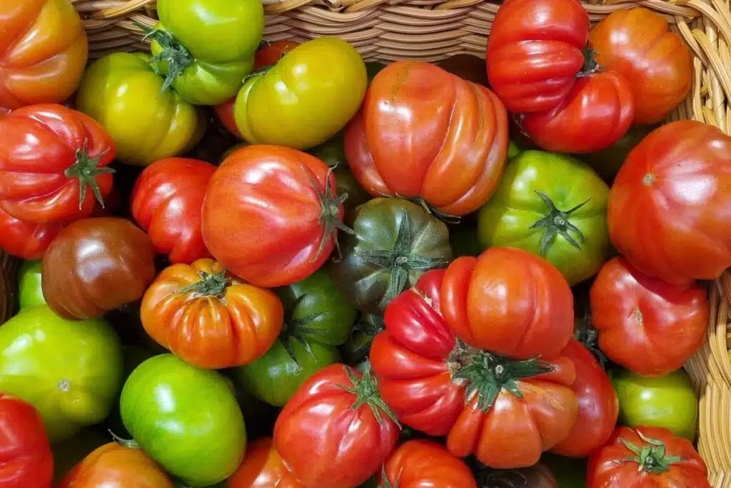 Multi color tomatoes Image Credit Canva Pro Stock Image