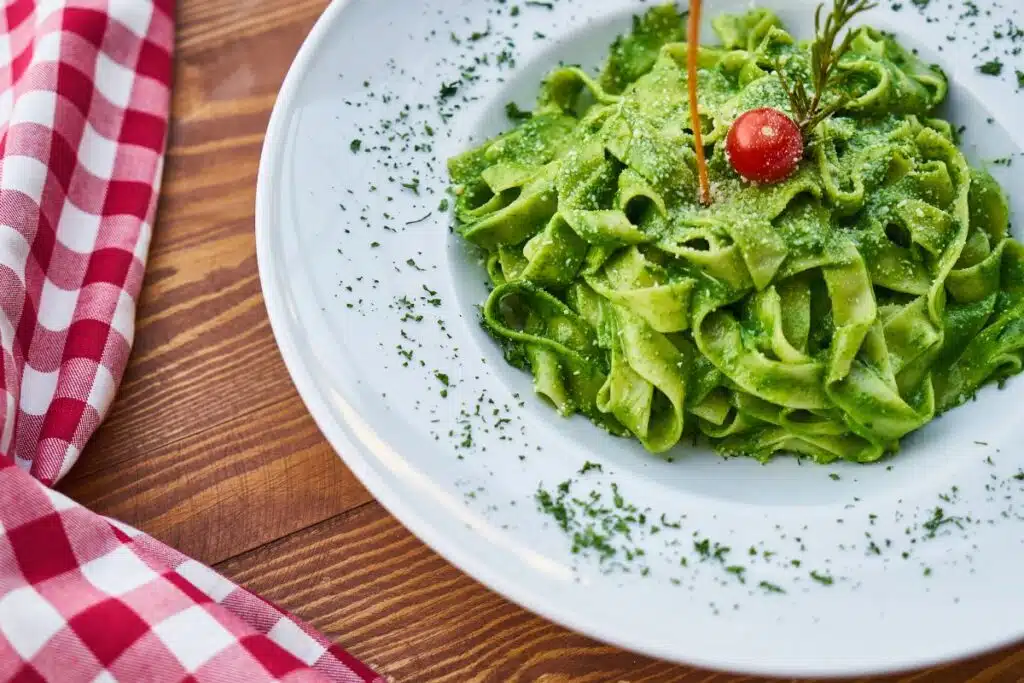 pesto pasta Wraps Photo Credit Canva Pro Stock Image