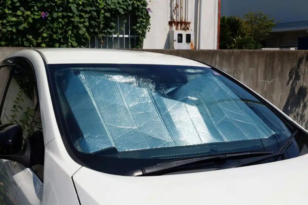 Sunshade for Windshield Photo Credit Canva Pro Stock Image