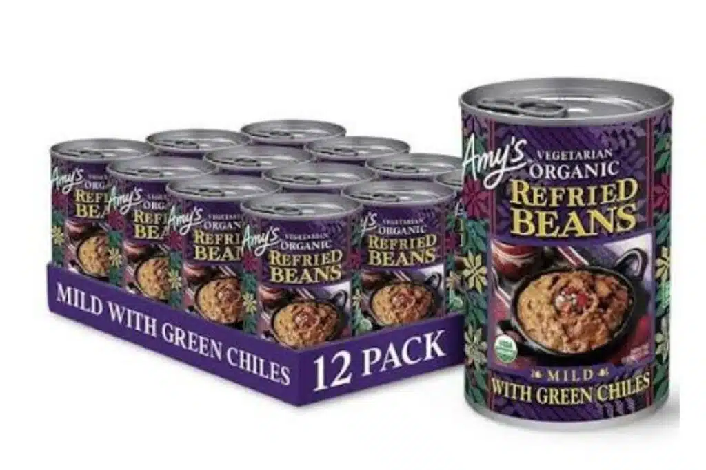 Amy’s Organic Refried Beans Photo Credit Walmart