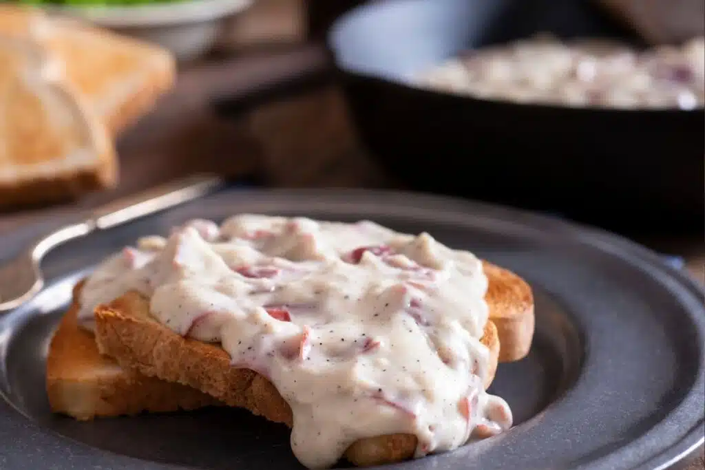 Creamed Chipped Beef Sandwiches Photo Credit Canva Pro Stock Image