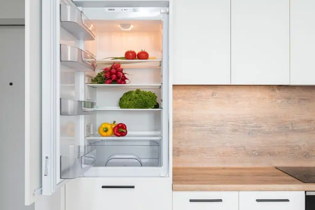 Empty Inside Fridge Photo Credit Canva Pro Stock Image