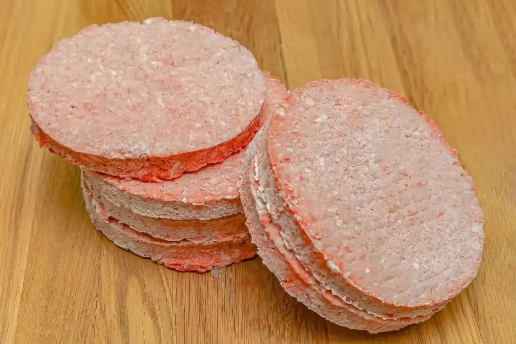 Frozen Hamburger Patties Photo Credit Canva Pro Stock Image