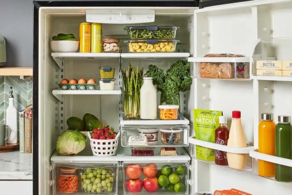 Inside Fridge Photo Credit Real Simple