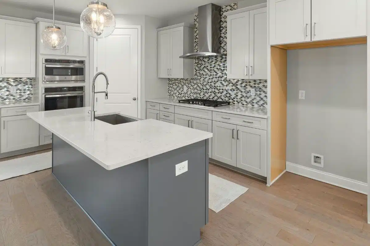 Kitchen island with outlet Photo Credit Canva Pro Stock Image