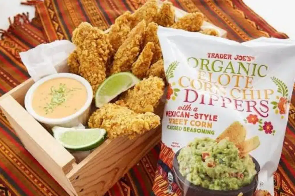 Organic Elote Corn Chip Dippers Trader Joes Photo Credit Walmart