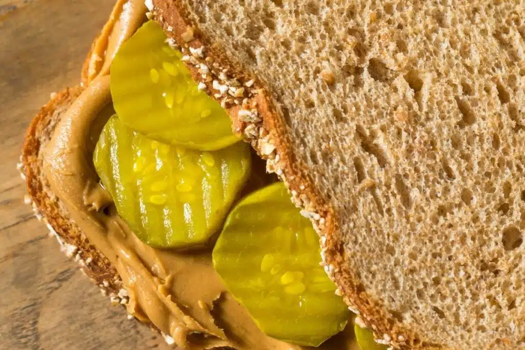 Peanut Butter and Pickle Sandwiches Photo Credit Canva Pro Stock Image