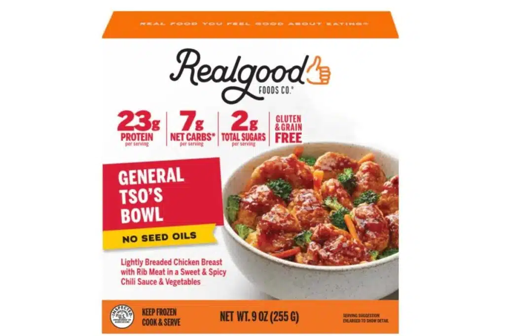 Real Good Foods General Tso's Chicken Bowl Photo Credit Kroger