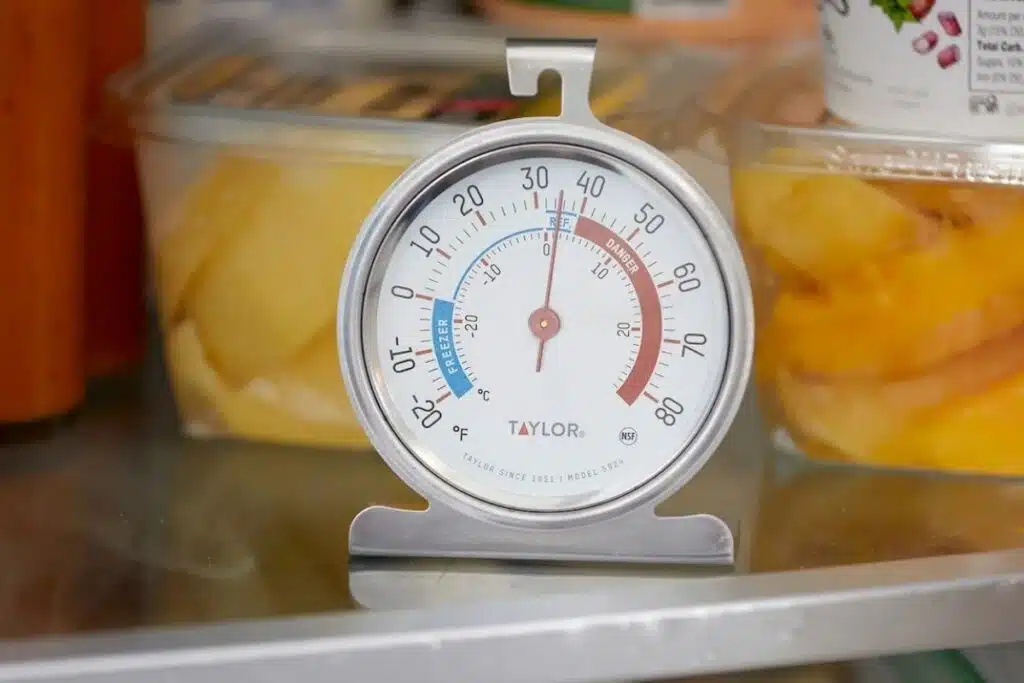 Temperature in fridge Photo Credit Bob Villa