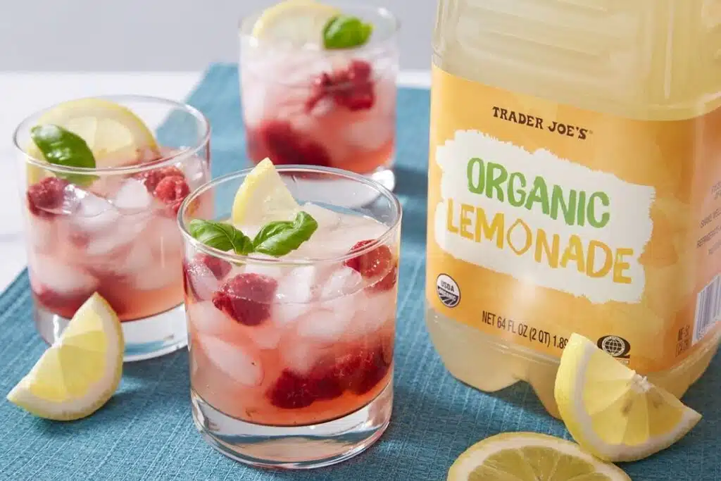 organic lemonade Trader Joes Photo Credit Trader Joes
