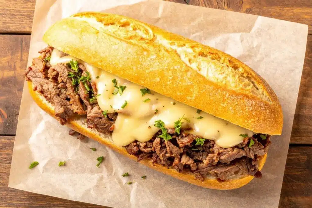 philly cheesesteak Photo Credit Canva pro Stock Image