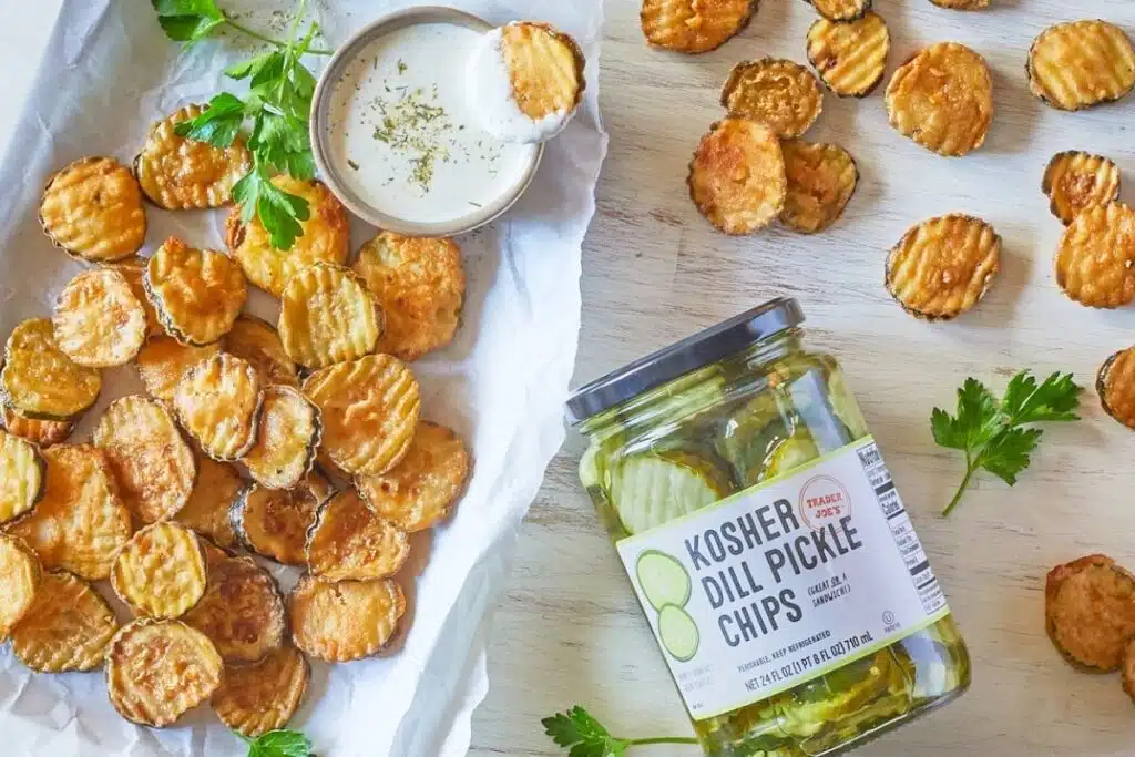pickle chips Photo Credit Image Trader Joes