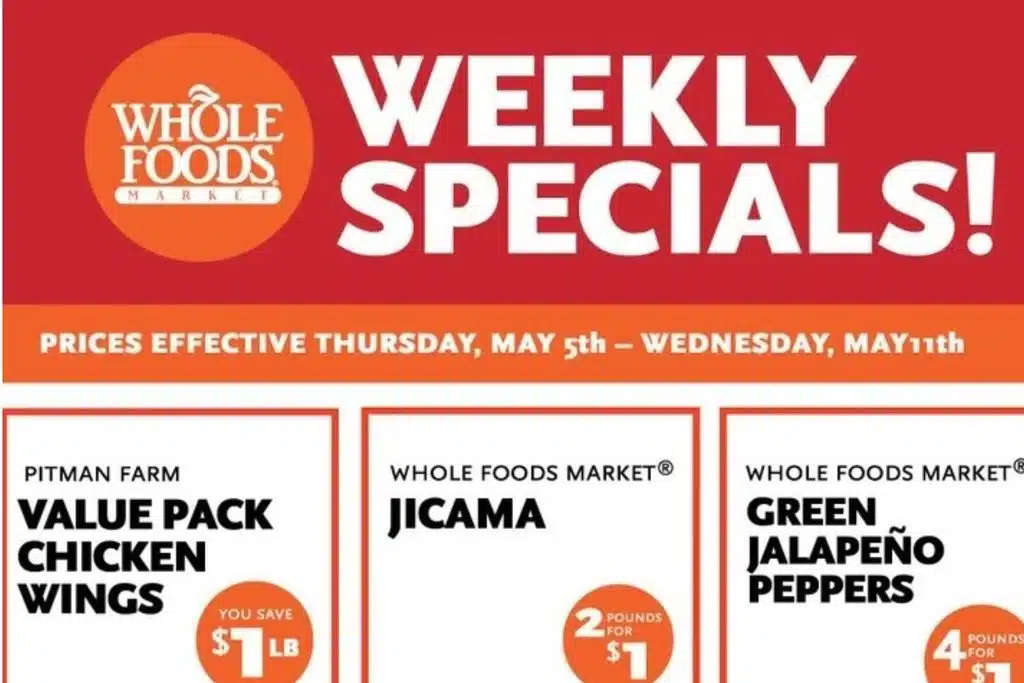 whole FOODS Weekly Deals Photo Credit Whole Foods